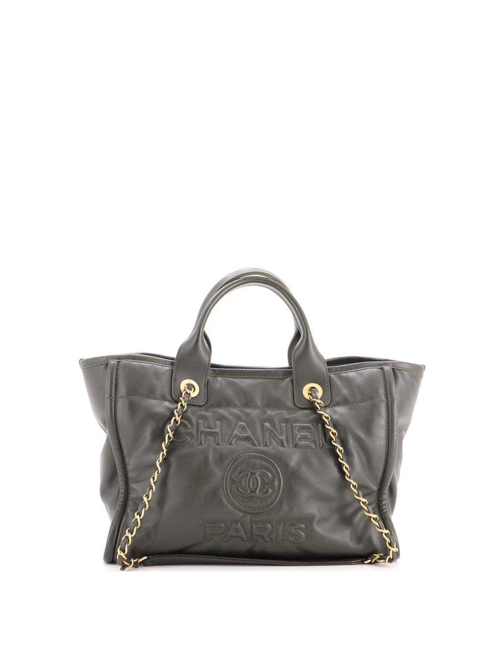 Chanel Deauville Nm Tote Embossed #371114C45B
